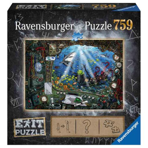 Puzzle Escape Ravensburger Submarino de 759 Piezas