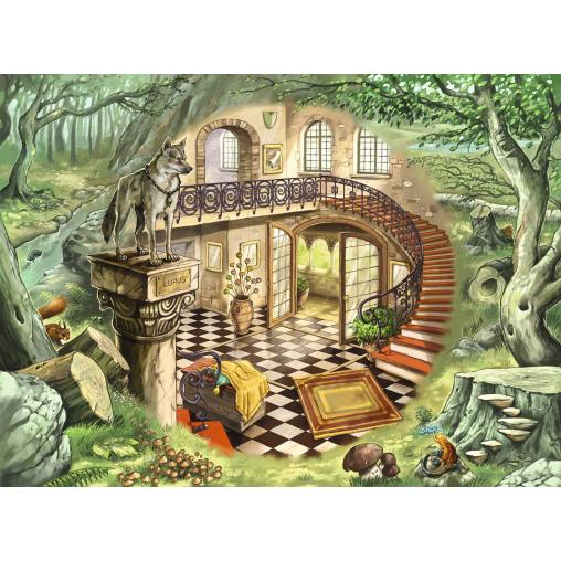 Puzzle Escape Ravensburger The Circle in Roma de 919 Piezas