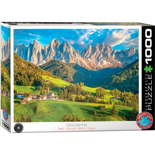 Puzzle Eurographics Dolomitas, Alpes Italianos de 1000 Piezas