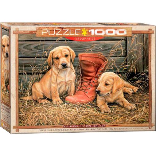 Puzzle Eurographics Algo Nuevo, Algo Usado de 1000 Piezas