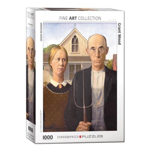 Puzzle Eurographics American Gothic de 1000 Piezas