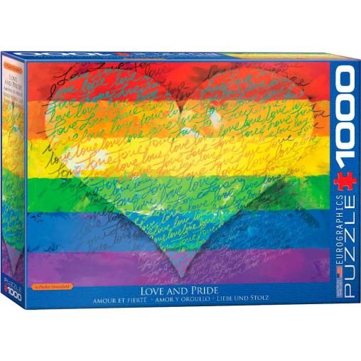 Puzzle Eurographics Amor y Orgullo de 1000 Piezas