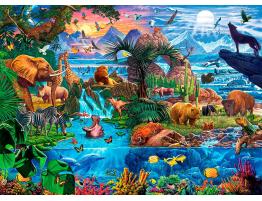 Puzzle Eurographics Animales del Mundo de 5000 Piezas