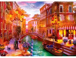 Puzzle Eurographics Atardecer en Venecia de 1000 Piezas