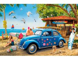 Puzzle Eurographics Autos Clásicos Americanos Surf Shack de 100