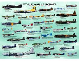 Puzzle Eurographics Aviones de 2ª Guerra Mundial de 1000 Piezas