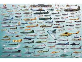 Puzzle Eurographics Aviones Militares de 2000 Piezas