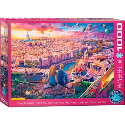 Puzzle Eurographics Azotea en París de 1000 Piezas