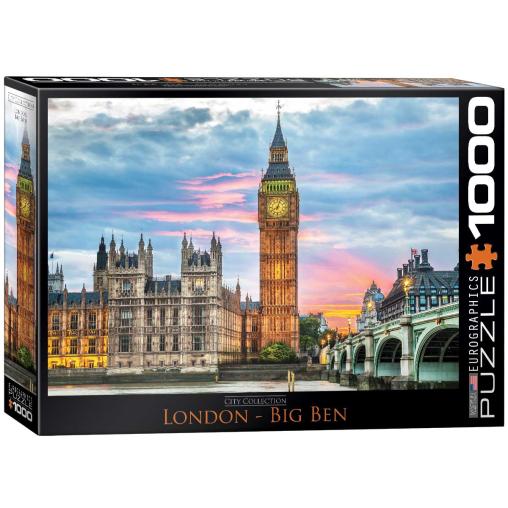 Puzzle Eurographics Big Ben, Londres de 1000 Piezas