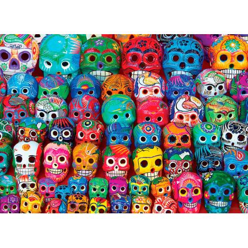 Puzzle Eurographics Calaveras Mexicanas Tradicionales, 1000 Pie