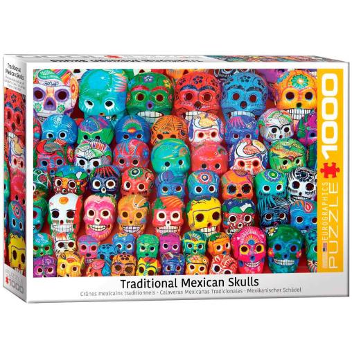 Puzzle Eurographics Calaveras Mexicanas Tradicionales, 1000 Pie