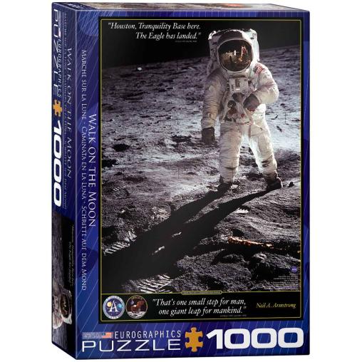 Puzzle Eurographics Caminata en la Luna de 1000 Piezas