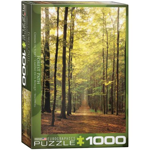 Puzzle Eurographics Camino en el Bosque de 1000 Piezas