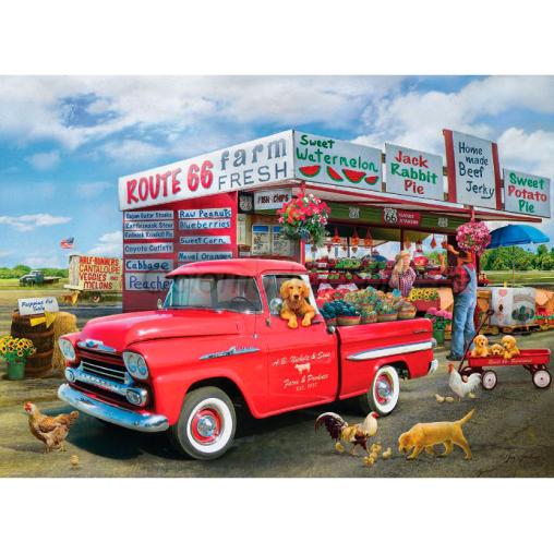 Puzzle Eurographics Chevrolet Apache-Giordano 1959 de 1000 Pzs