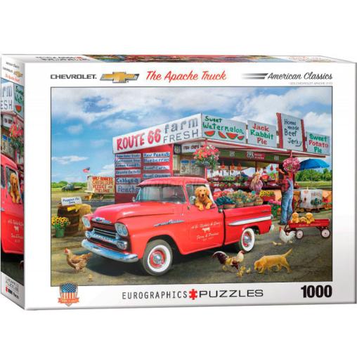 Puzzle Eurographics Chevrolet Apache-Giordano 1959 de 1000 Pzs