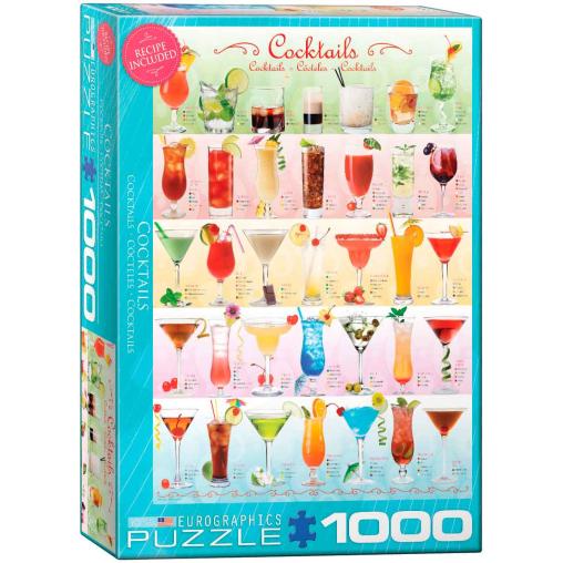 Puzzle Eurographics Cocktails de 1000 Piezas