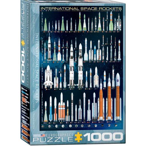 Puzzle Eurographics Cohetes del Espacio Internacionales de 1000