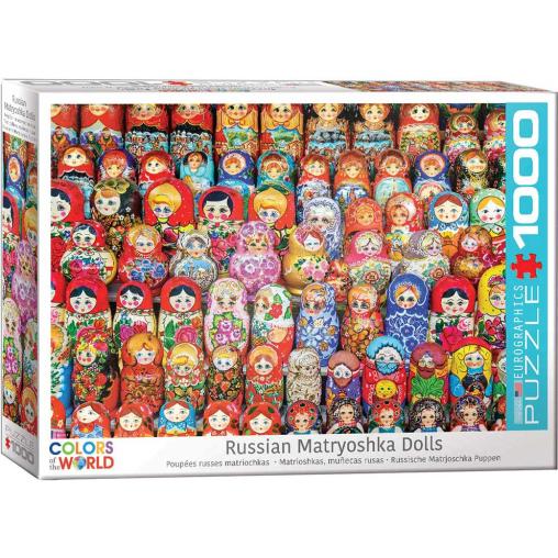 Puzzle Eurographics Colección de Muñecas Matrioska 1000 Piezas