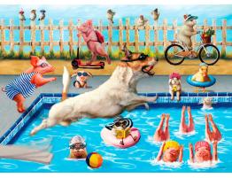 Puzzle Eurographics Día de la Piscina Loca XXL 500 Piezas