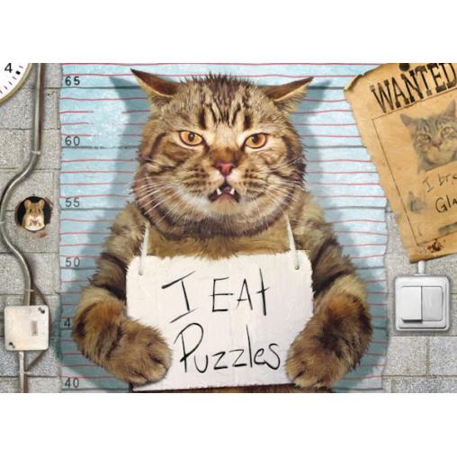 Puzzle Eurographics Delincuente Felino XXL 500 Piezas