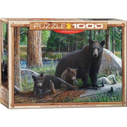 Puzzle Eurographics Descubriendo la Vida de 1000 Piezas