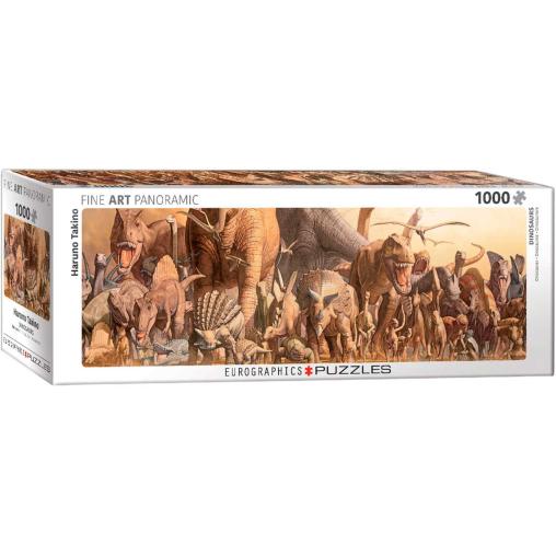 Puzzle Eurographics Dinosaurios de 1000 Piezas