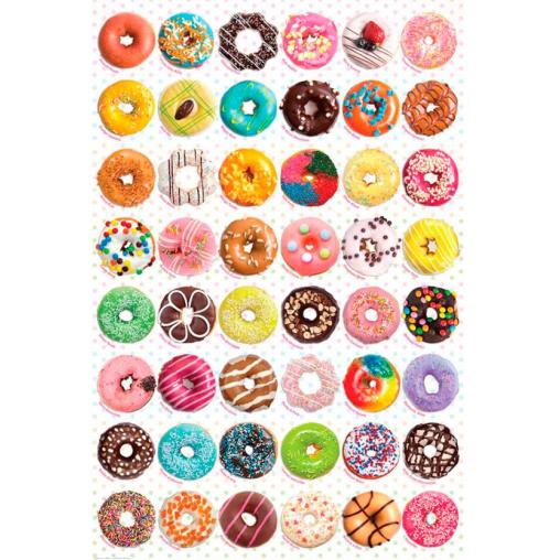 Puzzle Eurographics Donuts 1000 Piezas