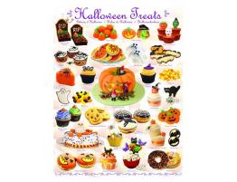 Puzzle Eurographics Dulces de Halloween de 1000 Piezas