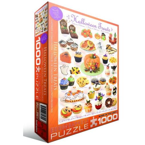 Puzzle Eurographics Dulces de Halloween de 1000 Piezas