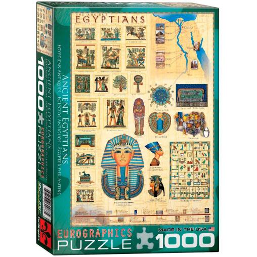 Puzzle Eurographics Egipcios Antiguos de 1000 Piezas