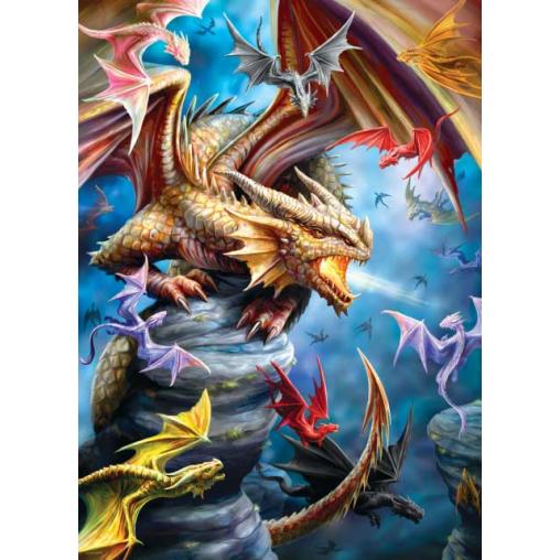 Puzzle Eurographics El Clan del Dragón de 1000 Piezas