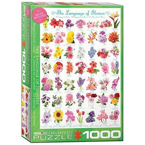 Puzzle Eurographics El Lenguaje de las Flores de 1000 Piezas