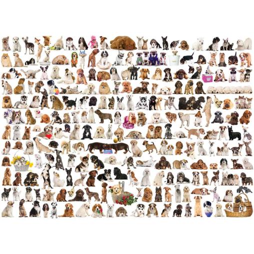 Puzzle Eurographics El Mundo de los Perros de 1000 Piezas