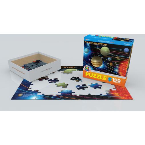 Puzzle Eurographics El Sistema Solar de 100 Piezas