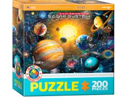 Puzzle Eurographics Explorando el Siatema Solar de 200 Piezas