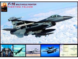 Puzzle Eurographics Falcon F-16 de 1000 Piezas