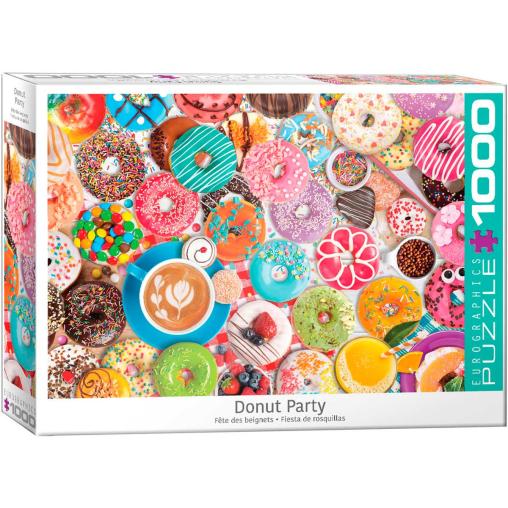 Puzzle Eurographics Fiesta de Donuts de 1000 Piezas