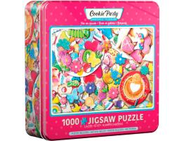 Puzzle Eurographics Fiesta de Galletas, Lata de 1000 Pzs