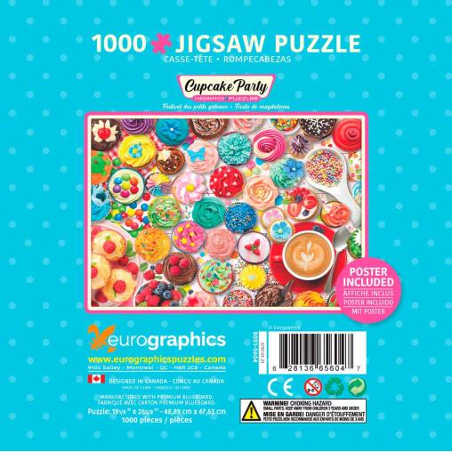 Puzzle Eurographics Fiesta de Magdalenas, Lata de 1000 Pzs