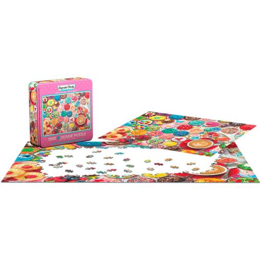 Puzzle Eurographics Fiesta de Magdalenas, Lata de 1000 Pzs