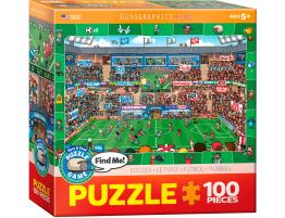 Puzzle Eurographics Fútbol de 100 Piezas