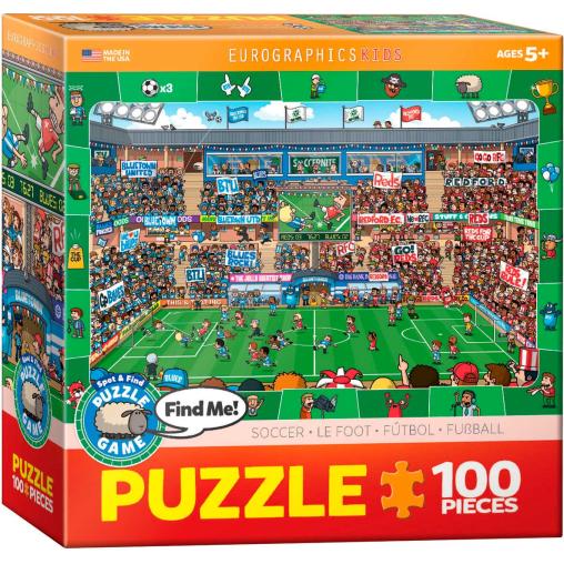 Puzzle Eurographics Fútbol de 100 Piezas