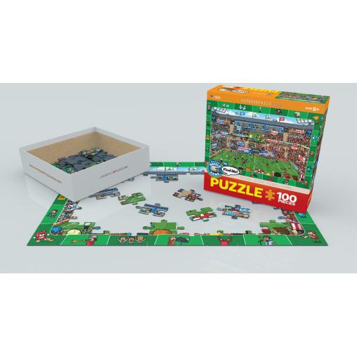 Puzzle Eurographics Fútbol de 100 Piezas