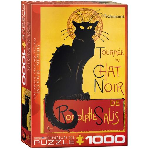 Puzzle Eurographics Gato Negro de 1000 Piezas