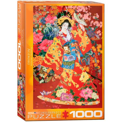 Puzzle Eurographics Geisha Agemaki de 1000 Piezas