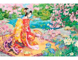 Puzzle Eurographics Geisha Haru No Uta de 2000 Piezas