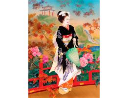 Puzzle Eurographics Geisha Higasa de 1000 Piezas