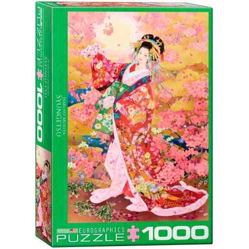 Puzzle Eurographics Geisha Syungetsu de 1000 Piezas