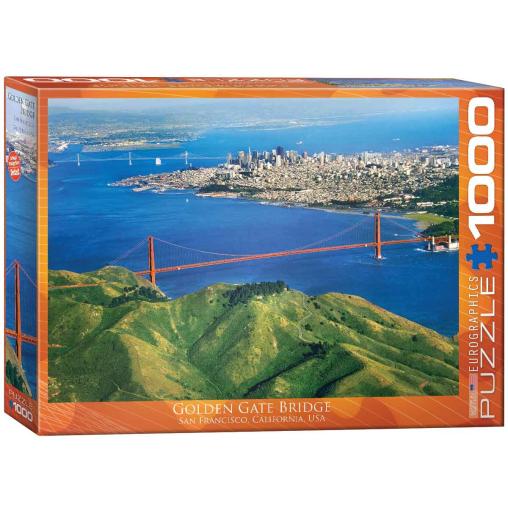 Puzzle Eurographics Golden Gate, California de 1000 Piezas