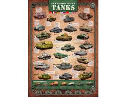 Puzzle Eurographics Historia de los Tanques de 1000 Piezas